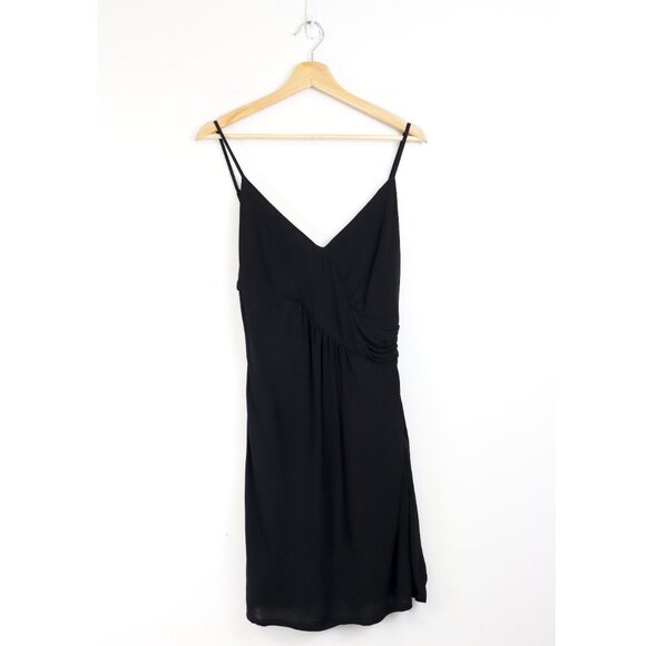 NBD Saanvi Wrap Style Strapless Mini Dress Black‎ S - Picture 1 of 6